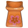 Keramická aromalampa je překrásný doplňek vaše bytu, ale i výborný pomocník na provonění a navození té správné nálady.  Základní vlastnosti:dekor Květina. oranžová barva. jednodílná. 