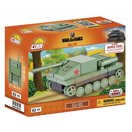 COBI Small Army stavebnice WoT Nano Tank SU 85