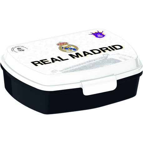 Dětský box na svačinu Real Madrid (černý)