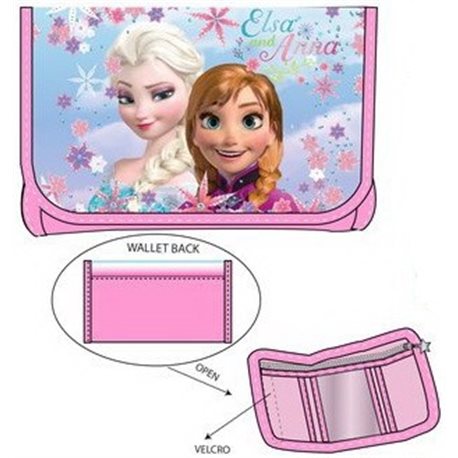 Dětská peněženka Frozen (růžová)
