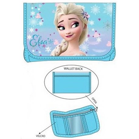Dětská peněženka Frozen (modrá)