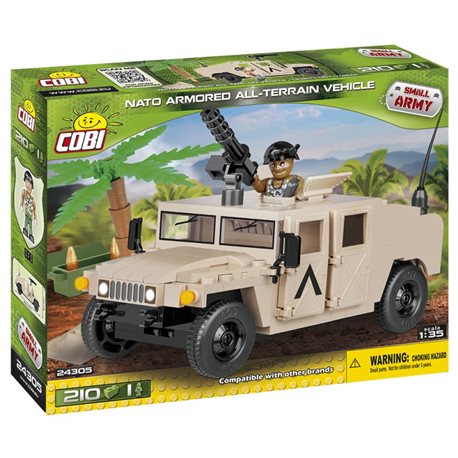Stavebnice Small Army Humvee pouštní