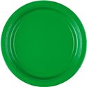 Dětské party talíře zelené (8 ks)