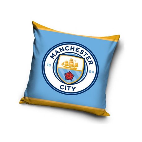 Dětský polštářek Manchester City Logo 40x40 cm