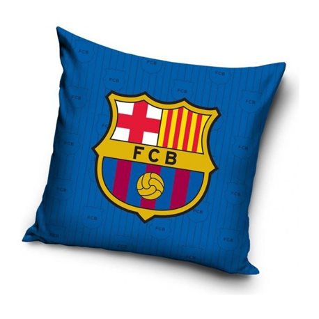 Dětský polštářek FC Barcelona Blue 40x40 cm