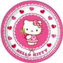 Dětské party talíře Hello Kitty 19 cm (8 ks)