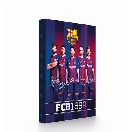 Dětský box na sešity A5 FC Barcelona