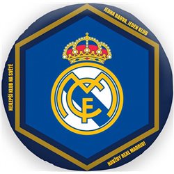 HALANTEX Polštářek Real Madrid 3D 35x35 cm