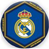 Tvarovaný polštářek Real Madrid kulatého tvaru je výborným doplňkem k ložnímu povlečení se stejným motivem. Základní vlastnosti:rozměry (šxd): 35x35 cm. potah není snímatelný. licenční výrobek. praní na 30°C. 