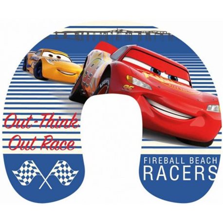 JERRY FABRICS Cestovní polštářek Cars Race