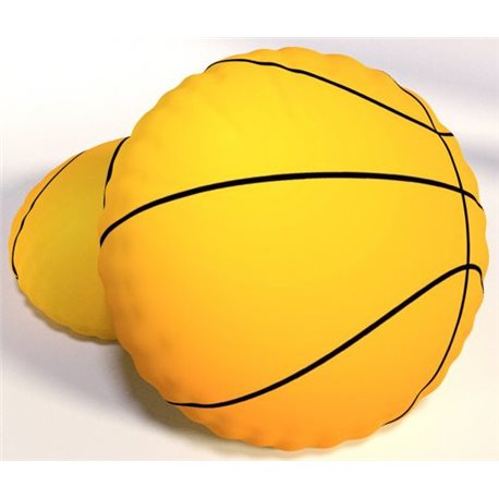 TIPTRADE Polštářek Basketbalový míč 3D 33x33 cm