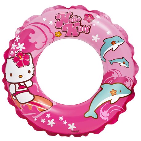 Intex dětský nafukovací kruh Hello Kitty