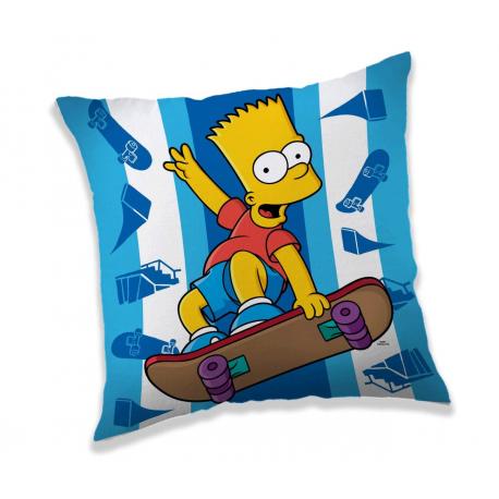 Jerry Fabrics Polštářek SIMPONS BART Skater 40x40 cm