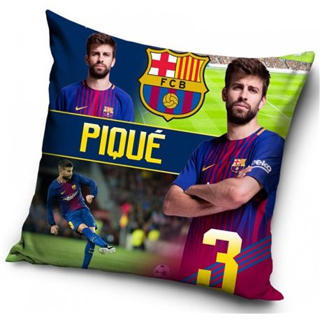 Carbotex Polštářek FC Barcelona Piqué 2018 40x40 cm