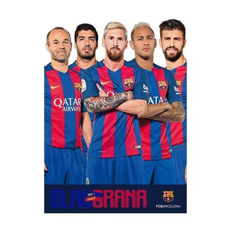 Pyramid International plakát FC Barcelona hráči 61x91 cm
