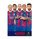 Dětský plakát FC Barcelona hráči 61x91 cm