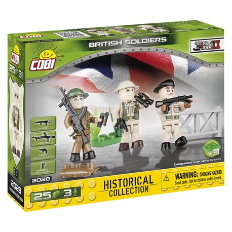 COBI Small Army stavebnice Figurky vojáků Britské armády