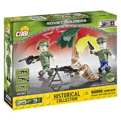 COBI-2030 Small Army stavebnice Figurky vojáků Sovětské arm