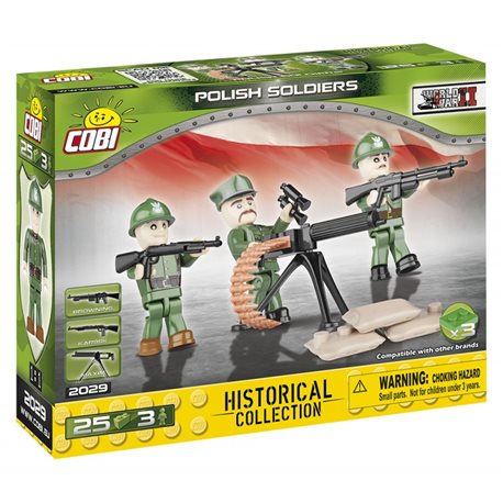 COBI-2029 Small Army stavebnice Figurky vojáků Polské armády