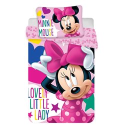Jerry Fabrics Povlečení do postýlky MINNIE BABY 100x135, 40x60 cm