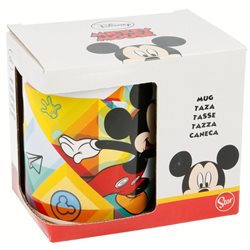 STOR Porcelánový hrnek MICKEY MOUSE COLOR 325 ml