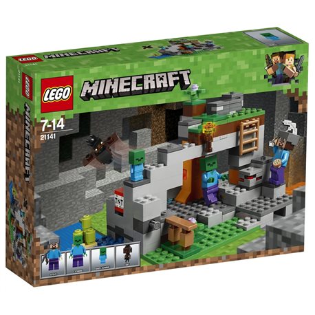 LEGO Minecraft 21141 JESKYNĚ SE ZOMBIE