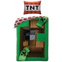 Dětské povlečení Minecraft Creeper TNT