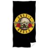 Osuška Guns N' Roses pro fanoušky americké hudební skupiny Guns N' Roses. Základní vlastnosti:rozměry (šxd): 70x140 cm. licenční výrobek. 100% bavlna. praní na 30°C. 