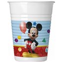 Dětské party kelímky Mickey Mouse (8 ks)