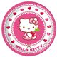 PROCOS Párty papírové talíře Hello Kitty 23 cm 8 ks