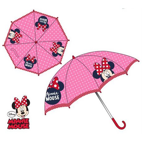 SUN CITY Dětský deštník MINNIE růžový 69 cm