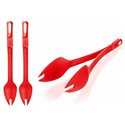 Plastový salátový set Culinaria Red 32 cm