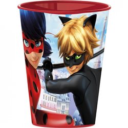 STOR Plastový kelímek MIRACULOUS LADYBUG-KOUZELNÁ BERUŠKA 260 ml