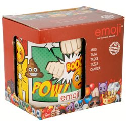 STOR Porcelánový hrnek EMOJI-SMAJLÍCI COMIC 325 ml