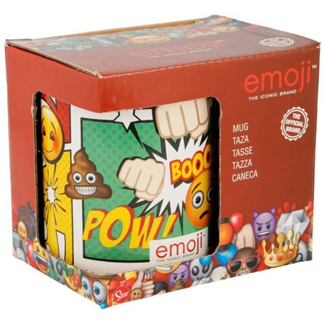 STOR Porcelánový hrnek EMOJI-SMAJLÍCI COMIC 325 ml