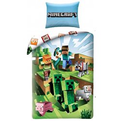 Dětské povlečení Minecraft Farma