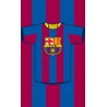 Bavlněný ručník fotbalového klubu FC Barcelona s dresem klubu v modrovínovém provedení. Základní vlastnosti: rozměry (šxd): 30x50 cm. licenční výrobek. 100% bavlna, froté. 