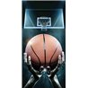 Bavlněná osuška pro fanoušky basketbalu. Základní vlastnosti:rozměry (šxd): 70x140 cm. licenční výrobek. 100% bavlna. praní na 40°C. 