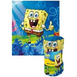 ASTRO DĚTSKÁ FLEECE DEKA SPONGEBOB 120x140 cm