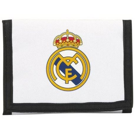 Peněženka REAL MADRID bílá 12x9 cm