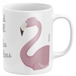 ARDITEX PORCELÁNOVÝ HRNEK FLAMINGO-PLAMEŇÁK 325 ML