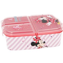 STOR Box na svačinu MINNIE multibox 16x13x5 cm