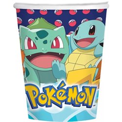 AMSCAN Párty papírové kelímky POKÉMONI 8 ks