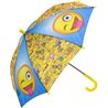 Deštník Emoji je výbornou ochranou před deštěm. Základní vlastnosti:žlutá rukojeť. mechanické otevírání. průměr: 63 cm (v rozloženém stavu). délka: 55 cm. licenční výrobek. nadrozměrné zboží (omezené druhy dopravy). 