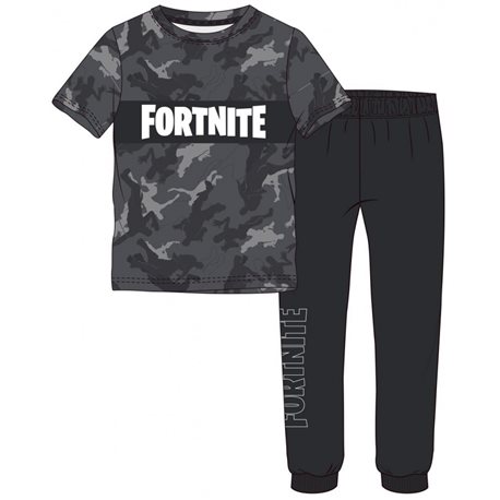 GBG Bavlněné pyžamo FORTNITE GREY 152 cm