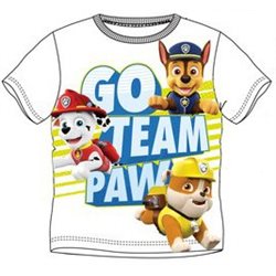 SUN CITY Bavlněné tričko PAW PATROL BÍLÉ 110 cm