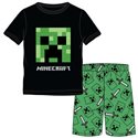 Dětské pyžamo Minecraft Creepers zelené (velikost 128 cm)