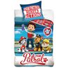 Dětské bavlněné povlečení na standardní postel s motivy z animované pohádky Paw Patrol (Tlapková patrola). Základní vlastnosti:rozměry (šxd): 140x200, 70x90 cm. bavlněné povlečení. z každé strany je jiný vzor. zapínání na zip. praní na 60°C. 