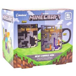 Dětský hrnek Minecraft XL proměňovací (500 ml)