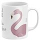 ARDITEX Porcelánový hrnek FLAMINGO-PLAMEŇÁK 325 ml 2. jakost